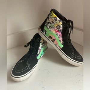 Vans Skate Sk8-Hi Show Room Shroom Doom Black/Green Men’s sneakers. Sz 11.5‎